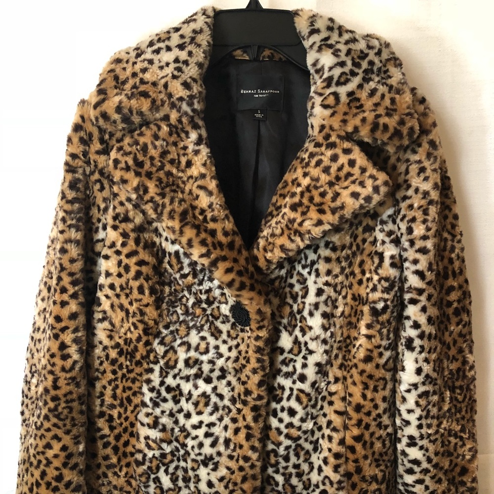 Faux Chetah Jacket